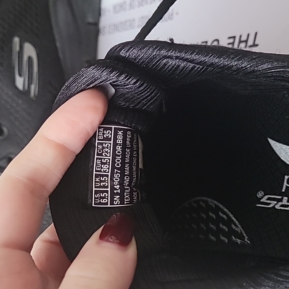 Skechers Archfit Black Woman's Size 6.5 Athletic Shoes - Picture 10 of 11